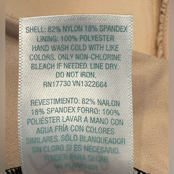 Kona Sol Women's High Neck Twist Front Bikini Top Size Small  Black Striped - Picture 8 of 11